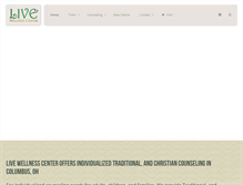 Tablet Screenshot of livewellnesscenter.com